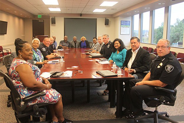 Members of RAAP and RPD met July 18 to openly express reflections about race relations in Renton