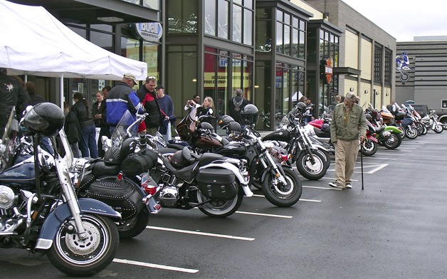 Motorcycle enthusiasts from across Puget Sound converged on Downtown Harley Davidson in Renton on June 19 as part of Puppy Putt 8