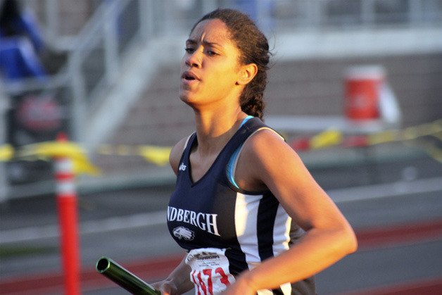 Lindbergh's Tianna Banfro at state.