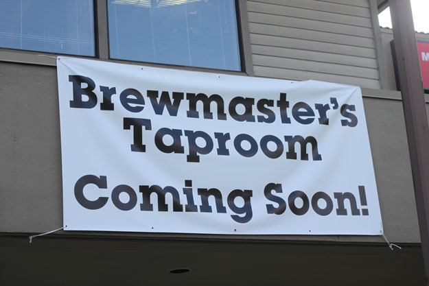 There's a new taproom coming to town! The Brewmaster's Taproom