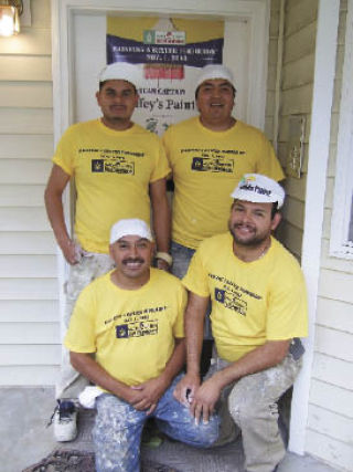 The Master Builders Care Foundation’s fourth annual “Painting A Better Tomorrow” event earlier this month