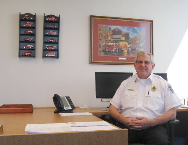 Fire Chief Mark Peterson has announced plans to retire Sept. 30.