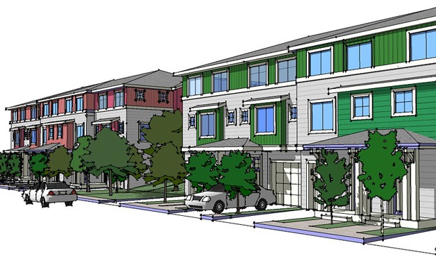 Habitat for Humanity of East King County will build 41 affordable townhomes just off Petrovitsky Road near 128th Avenue Southeast.