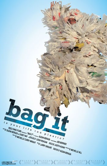 the 'bag it' movie poster.