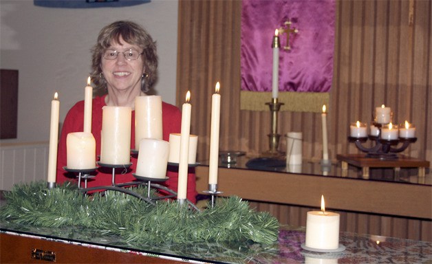 Pastor Nancy Yount of Bryn Mawr United Methodist Church will light the way for those low in spirit at a “Blue Christmas” service on Tuesday.