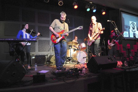 The band Sweet Secrets performs at the first annual UnDisCoVerEd indie rock and craft festival May 15.