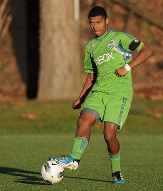 Renton's Jalen Markey plays for the Sounders FC Academy U16 team.