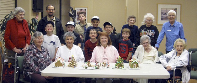 Scouts, seniors create holiday marvels