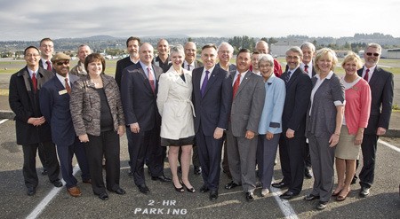 The members of the new King County Aerospace Alliance were announced last week in Renton.