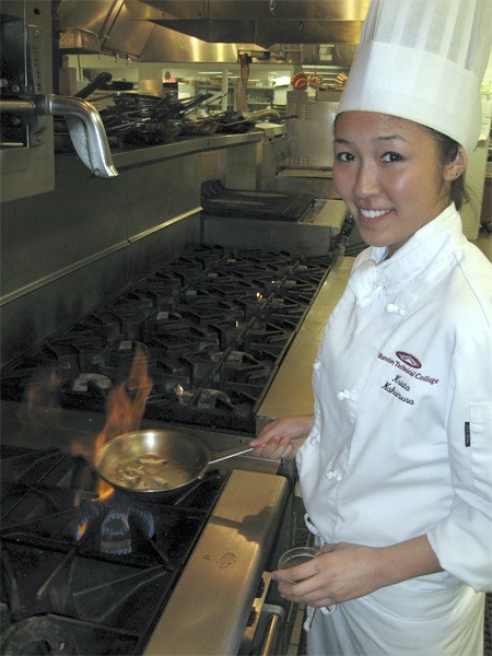 State Junior Chef of the Year Krista Nakamura of Maple Valley