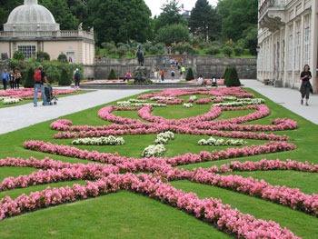 Mirabel Gardens in Salzburg
