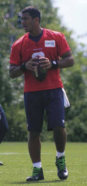 Russell Wilson had a record-breaking rookie season with the Seahawks and is back for more in 2013.