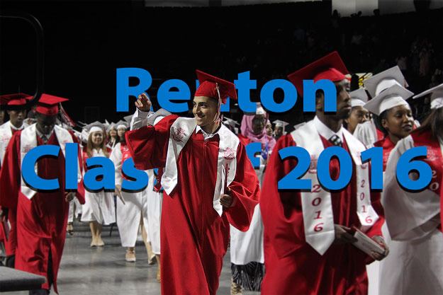 Renton High School graduation ceremony 2016