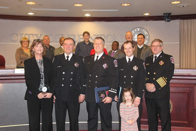 The Renton Fire Department on Feb. 11 honored its 2012 award winners at the city council meeting.