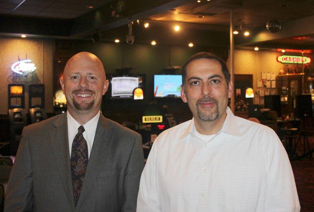 Cory Thompson and David Hill are the new managers of Freddie’s Club and Diamond Lil’s casinos in Renton.