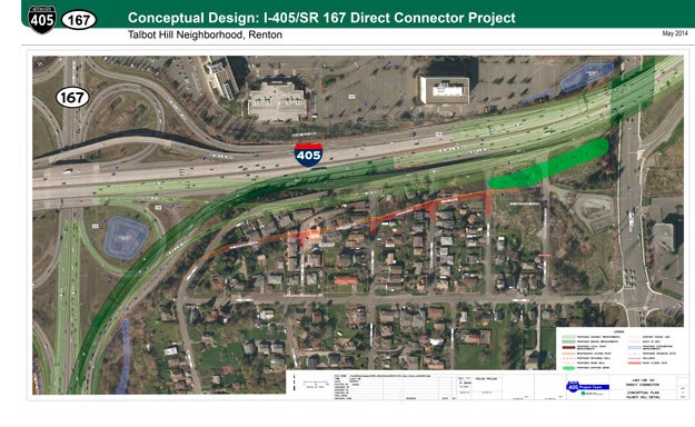 A WSDOT rendering of the new connector.
