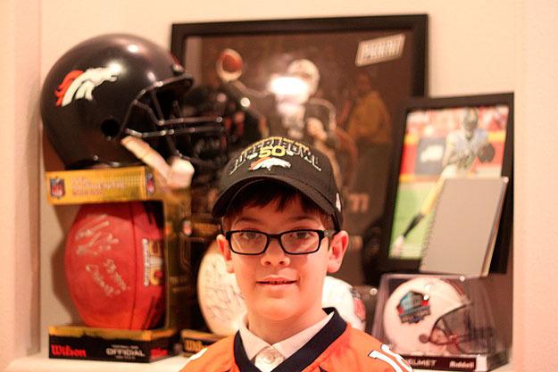 Renton's Riley Ottele recently returned from his stint as a 'kid reporter' for Super Bowl 50