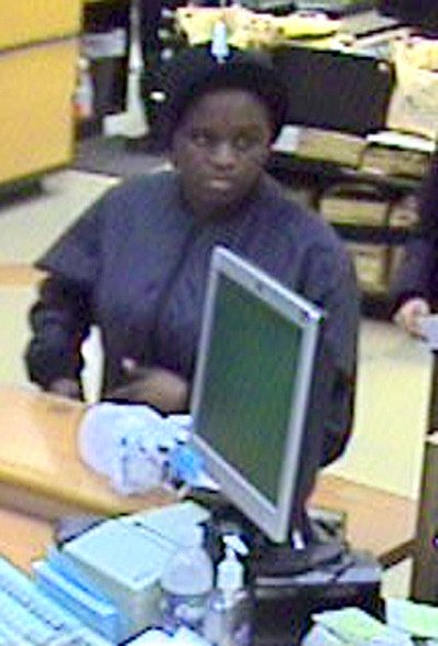 The Renton Police Department is looking for this suspect in the robbery Monday afternoon of the Bank of America branch at the QFC in the Highlands.