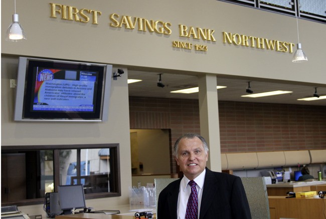 Victor Karpiak will retire Sept. 17 as CEO of  First Savings Bank Northwest and chairman of its board of directors