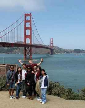 Renton High School student journalists and news magazine won national honors in San Francisco last weekend.(Left to right) Eli De Los Santos