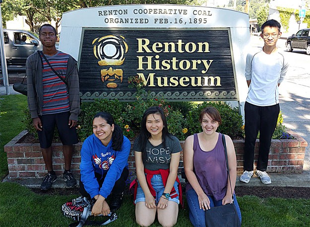 Renteens created an exhibit depicting Renton's changing identities over the years.