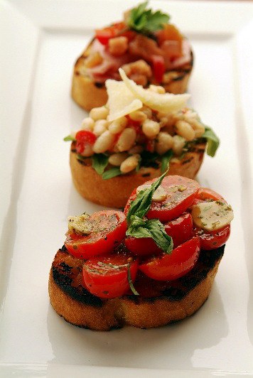 Bruschetta at Armondo's is a part of their family-style dinner. The restaurant has been in Renton for about 25 years.