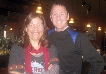 Melinda and Jeff Lawrence  own the Whistle Stop Ale House in downtown Renton.