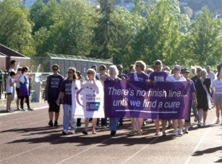Renton Relay for Life got started last Friday night at Renton Memorial Stadium with a Survivor Lap. The walk ran from 6 p.m. Friday until 10 a.m. Saturday.