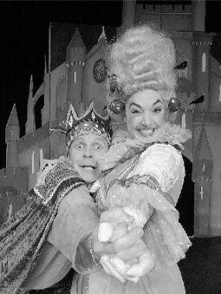 Erik Eagleson and Amy Hicks star in StoryBook Theater’s production of “Cinderella.” The play runs today (Saturday) and Sunday at the Carco Theatre