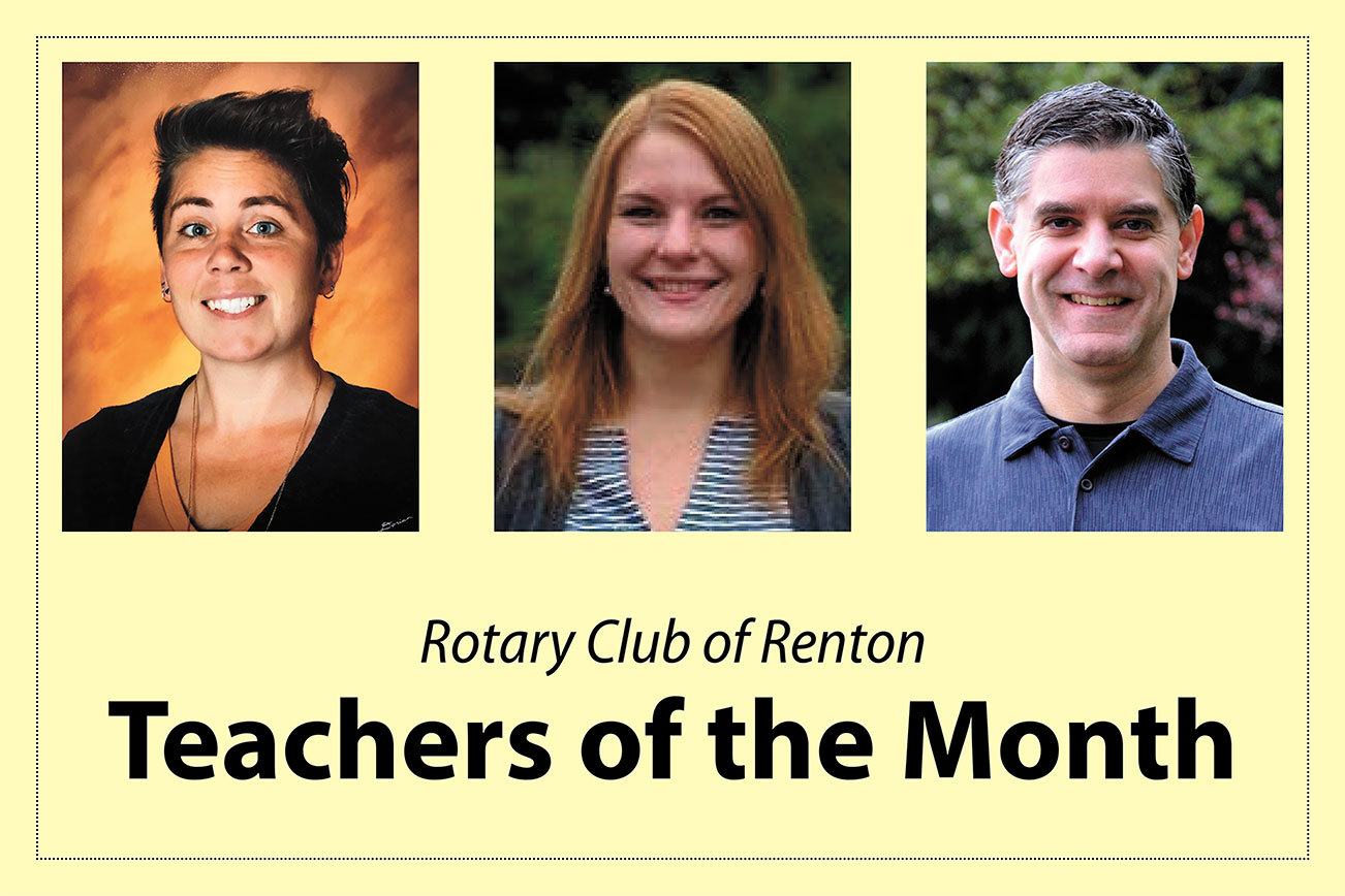 November Teachers of the Month | RENTON ROTARY