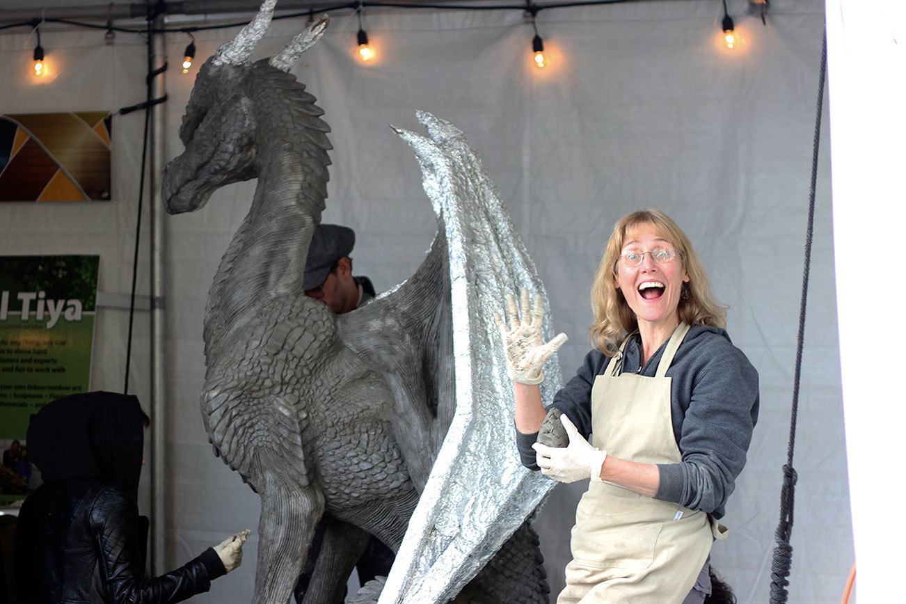 Dragon Lady’s sculptures go from Renton to worldwide recognition | THE CREATIVE SIDE