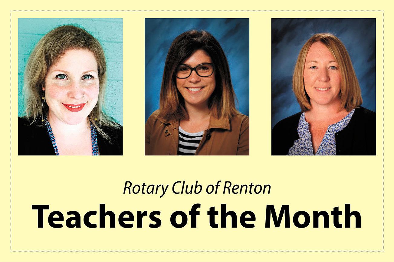 December Teachers of the Month | RENTON ROTARY