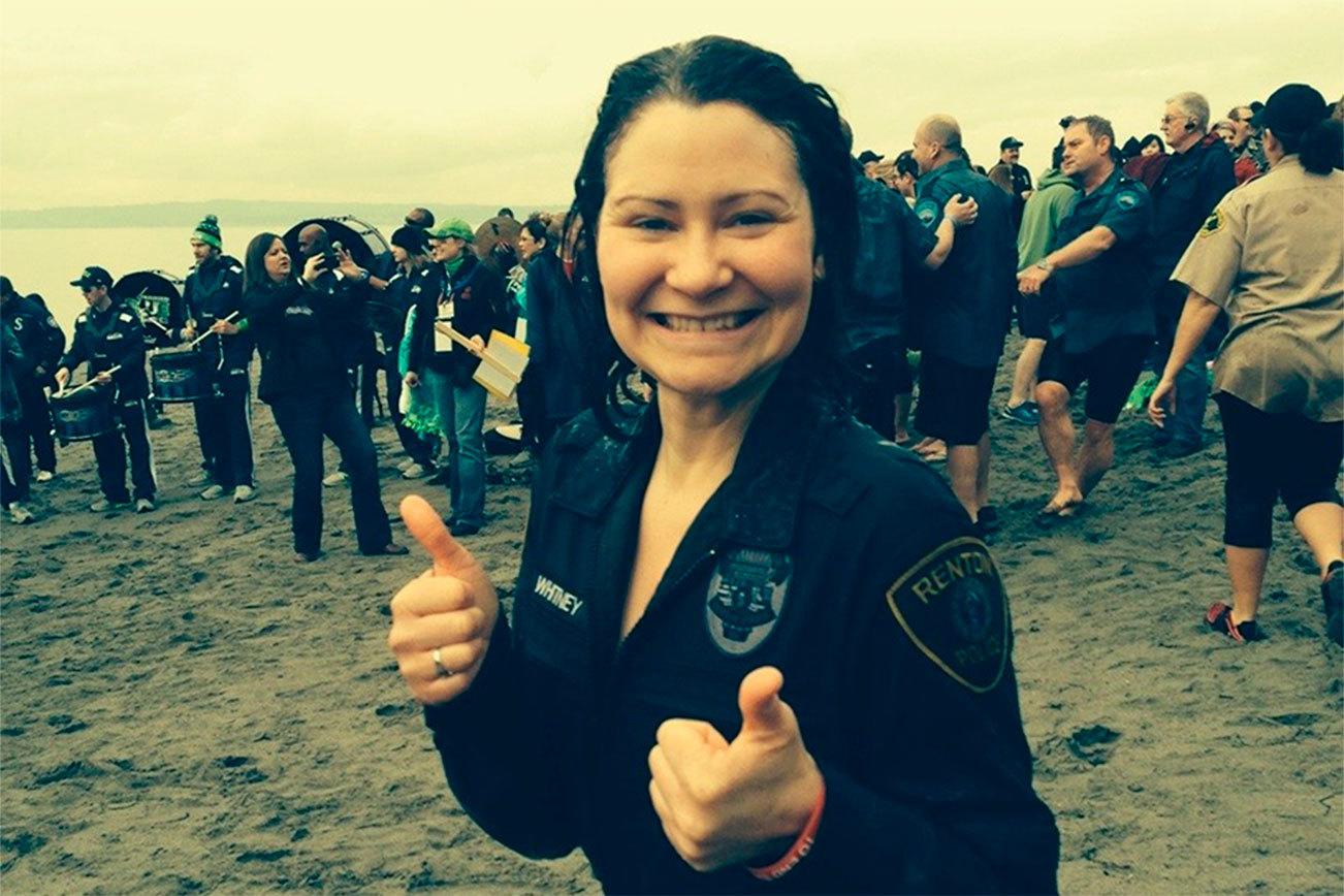 Detective plunges to raise awareness for Special Olympics