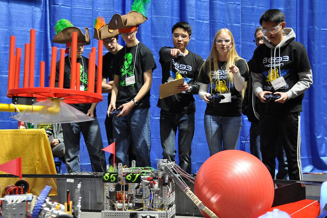 Renton schools participate in robotics championship | GALLERY