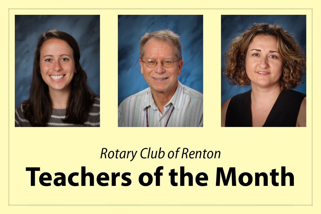 February Teachers of the Month | RENTON ROTARY