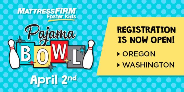 Mattress Firm’s PJ Bowl to support local foster kids