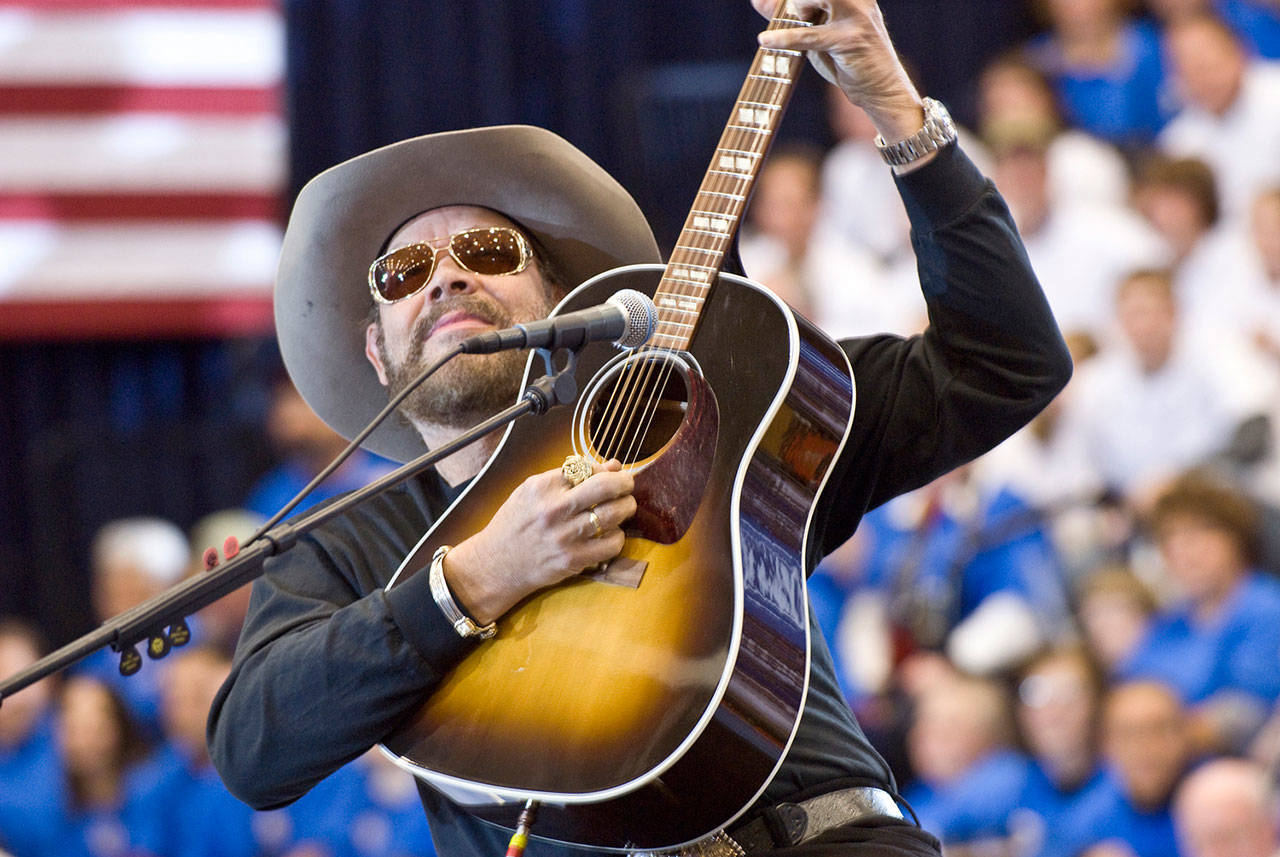 Hank Williams Jr., the son of a legendary singer, has a musical style that is often considered a blend of Southern rock, blues and traditional country. COURTESY PHOTO