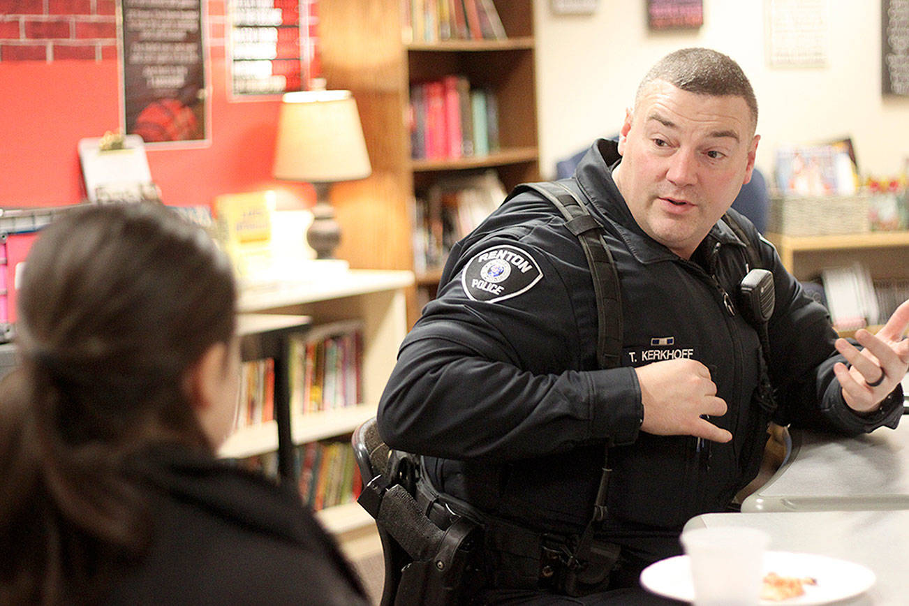 Renton police officer honored as Law Enforcement Officer of the Year