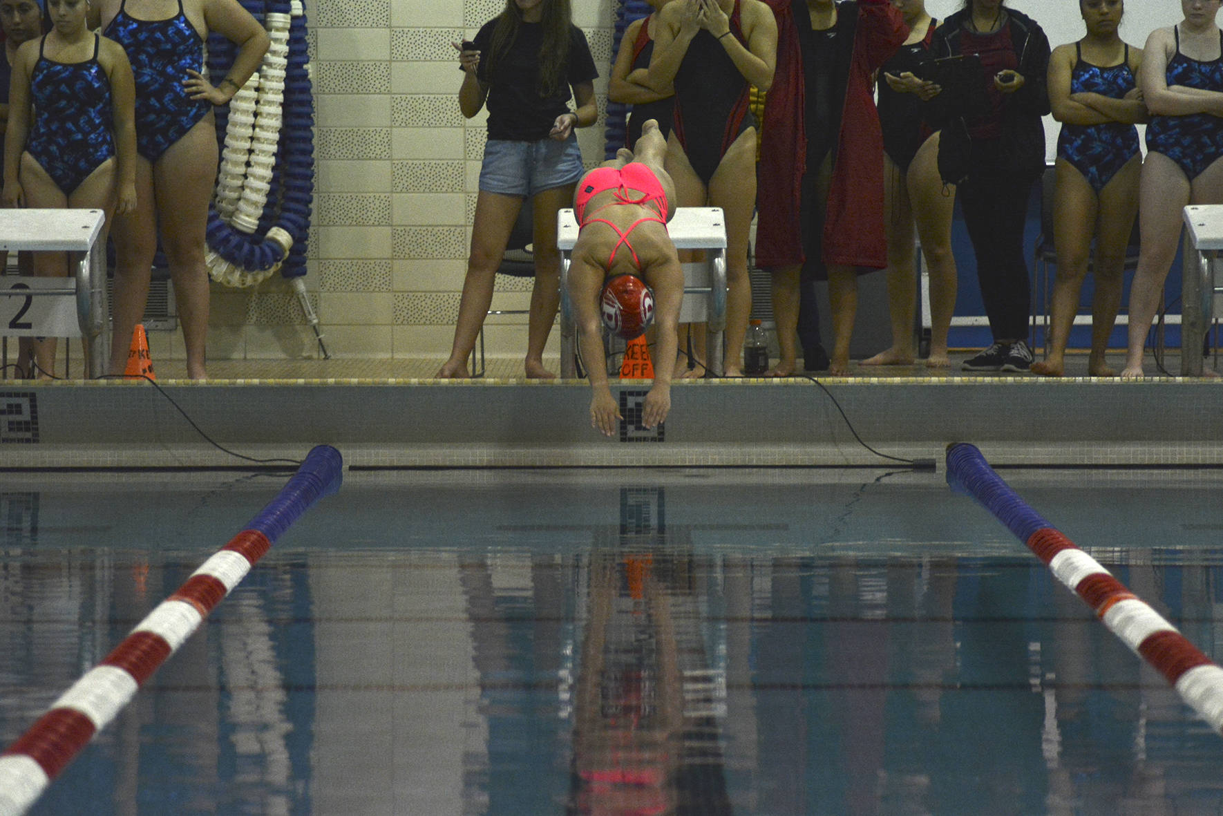 Renton High School girls swim splash its way to victory