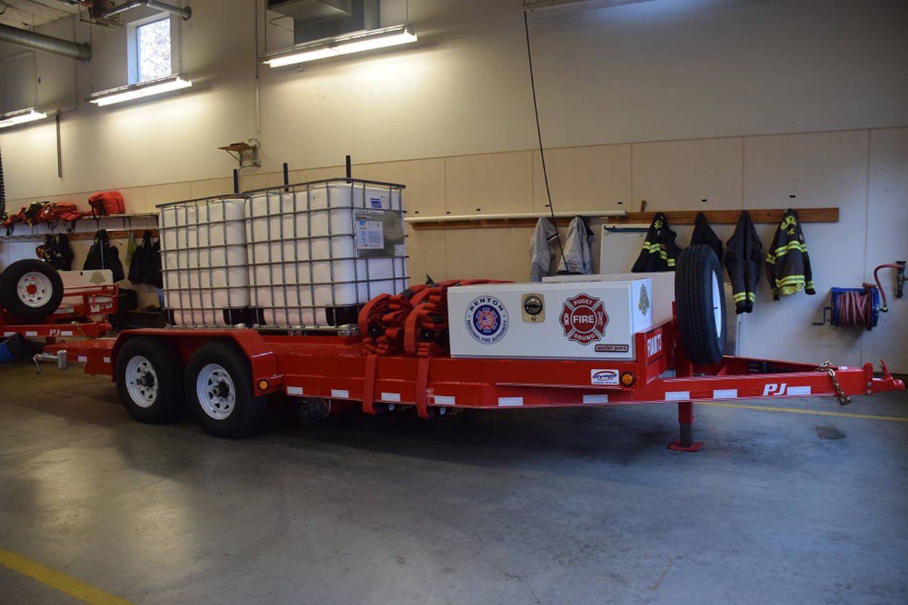 Renton, local firefighters have a new regional asset to combat alcohol and petroleum-based fires