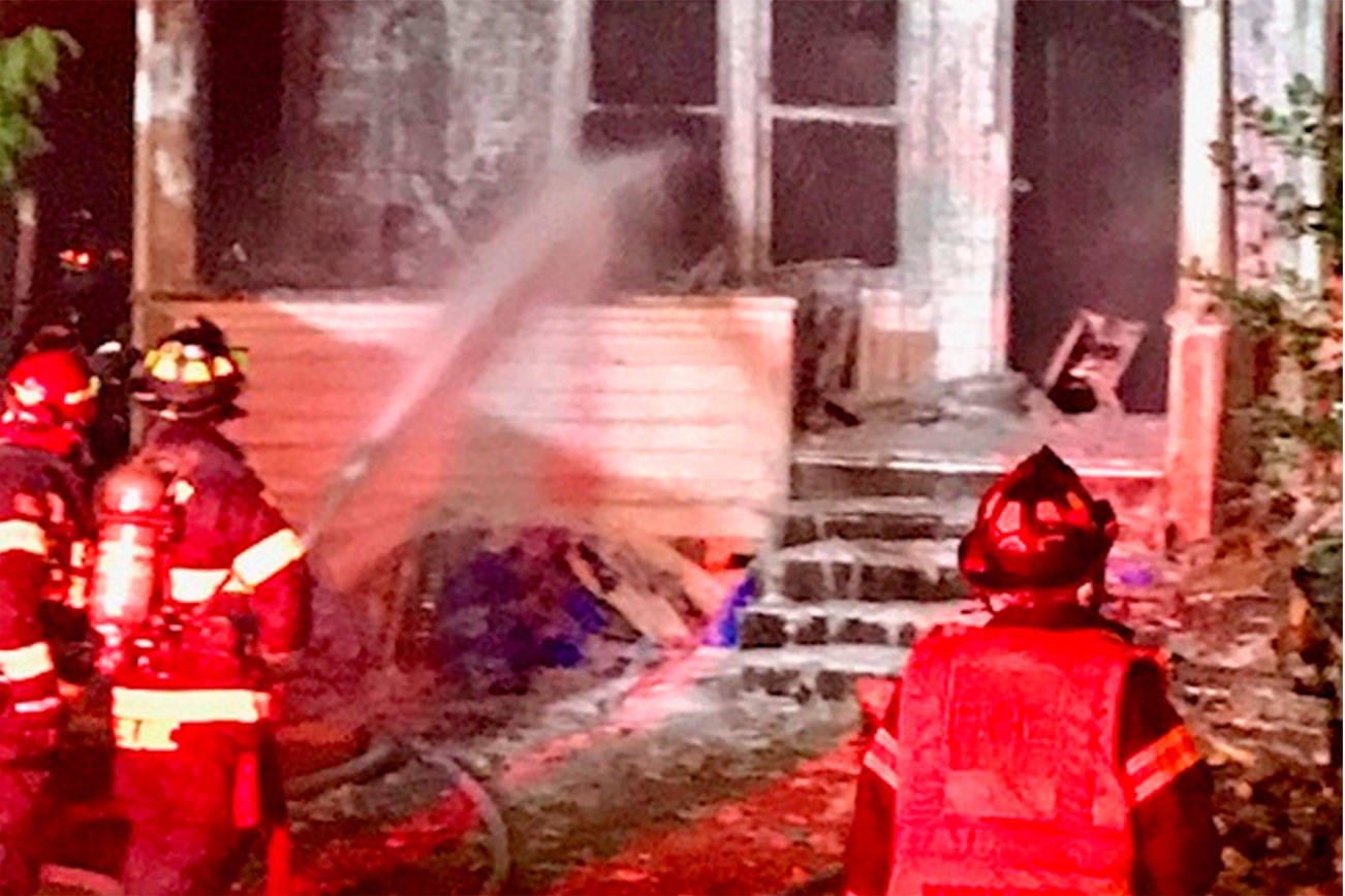 Renton Regional Fire Authority respond to large house fire Wednesday