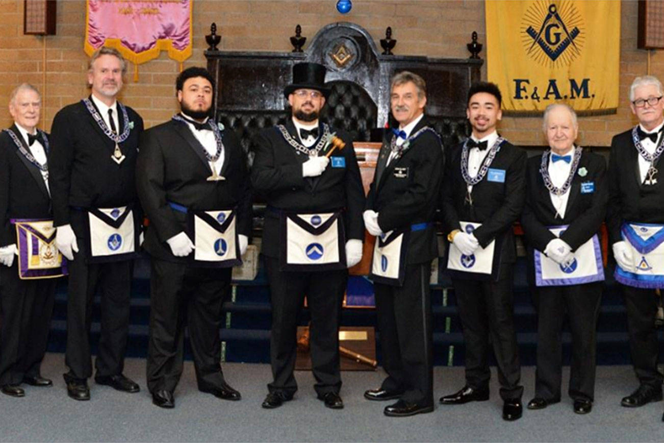 New Masonic Lodge officers sworn in for 2018 term