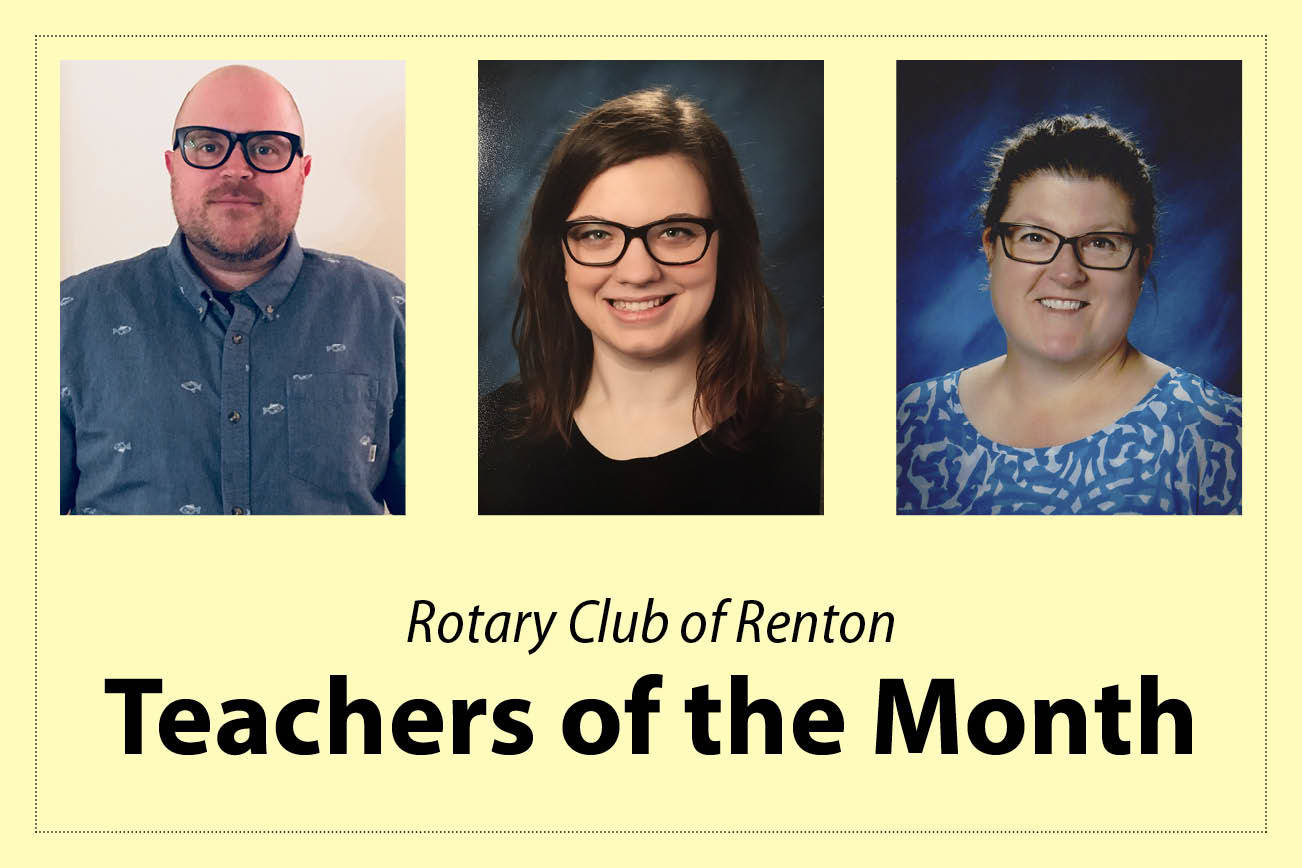 Renton Rotary selects December Teachers of the Month