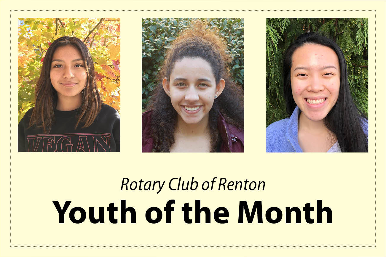 Renton Rotary selects Youth of the Month for January
