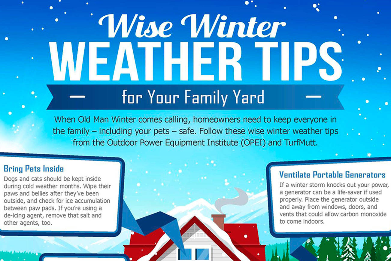 Winter weather tips for your family yard