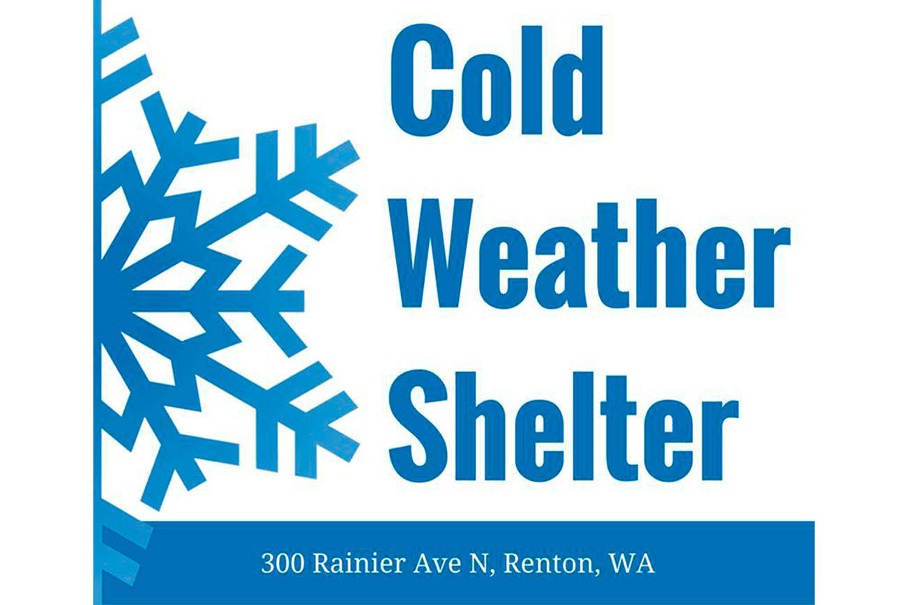 Cold weather shelter to open Feb. 18-20; snow showers expected