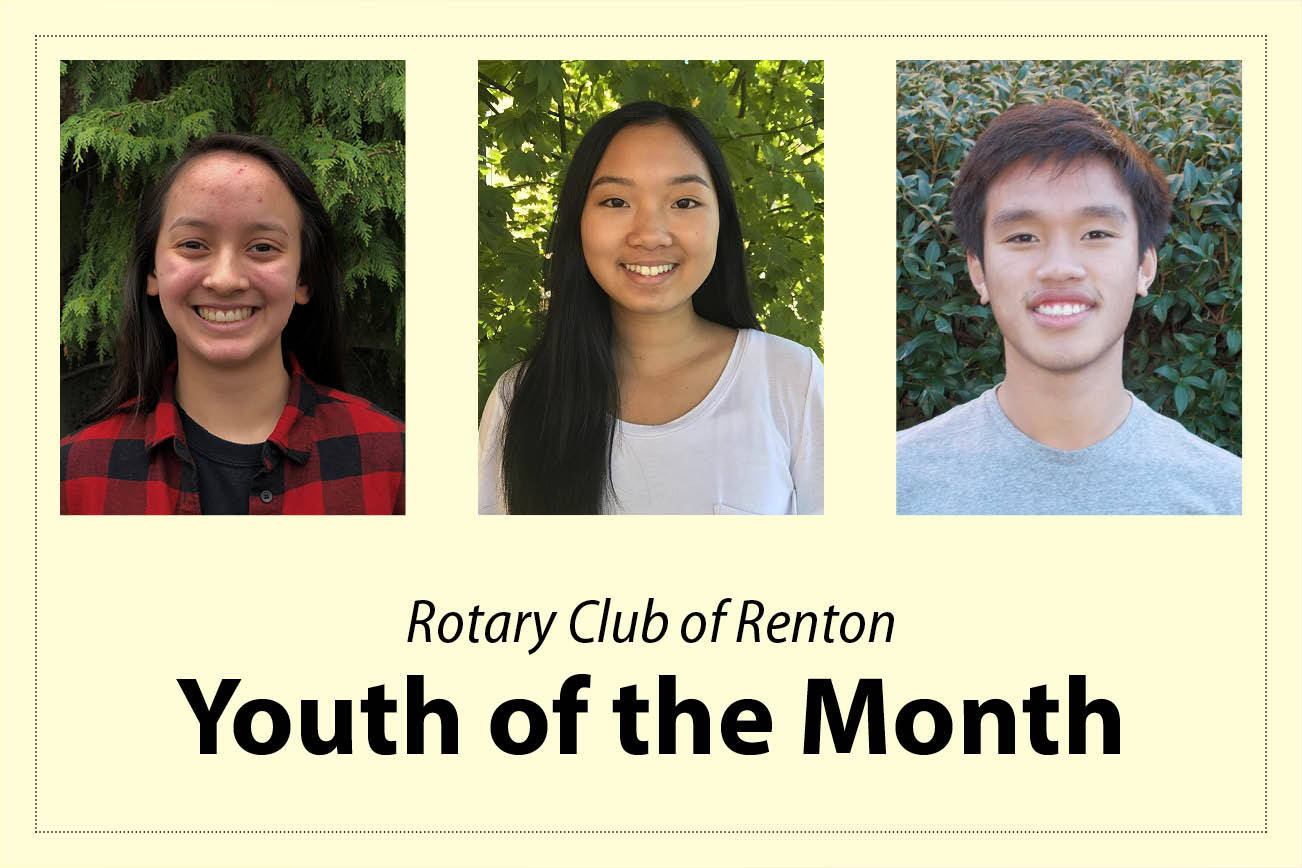 Renton Rotary selects Youth of the Month for March