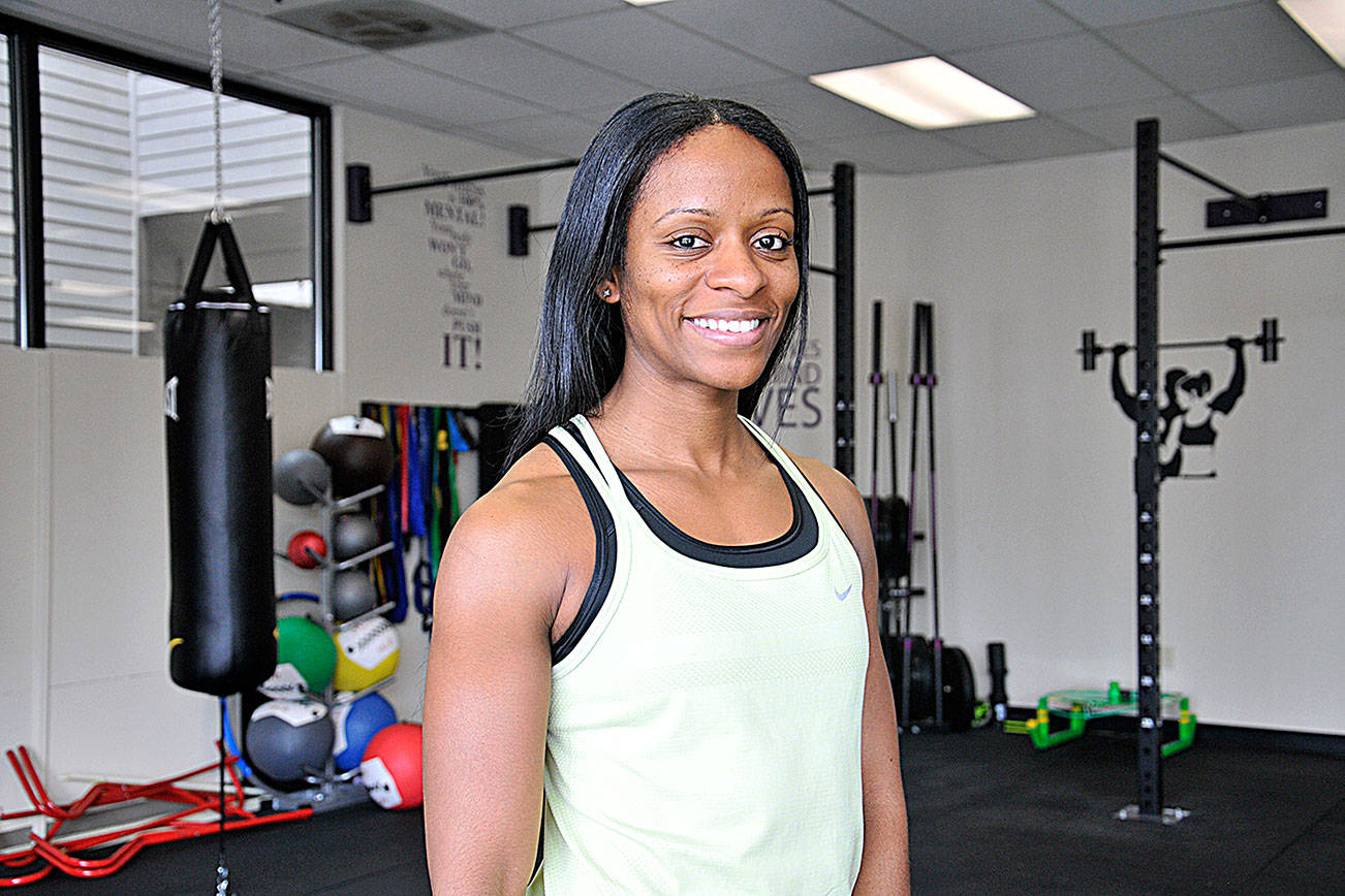Two-time “American Ninja Warrior” contestant LaTaunya Witherspoon has opened a gym in Renton. (Leah Abraham | Renton Reporter)
