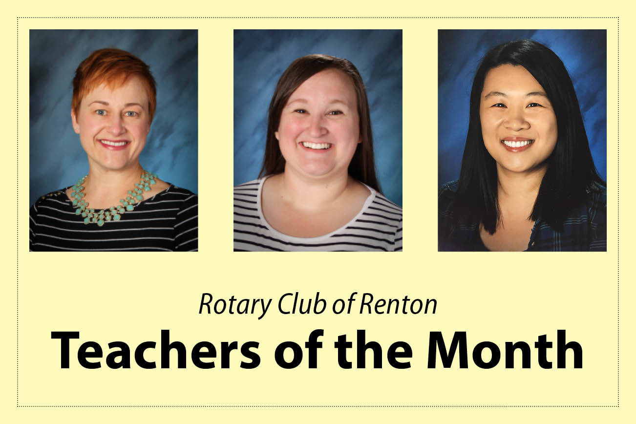 Renton Rotary selects Teachers of the Month for March