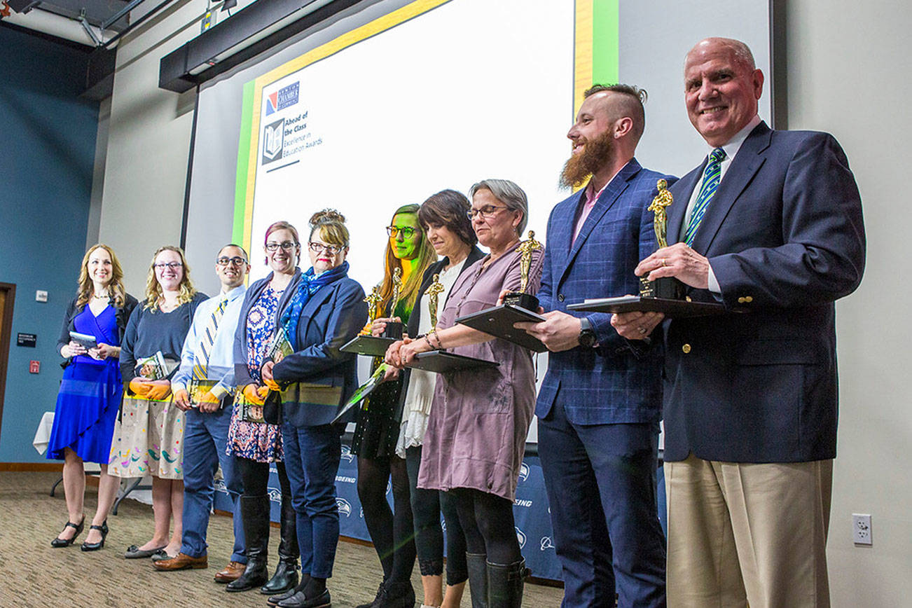 Ahead of the Class finalists pose for a picture. Courtesy photo